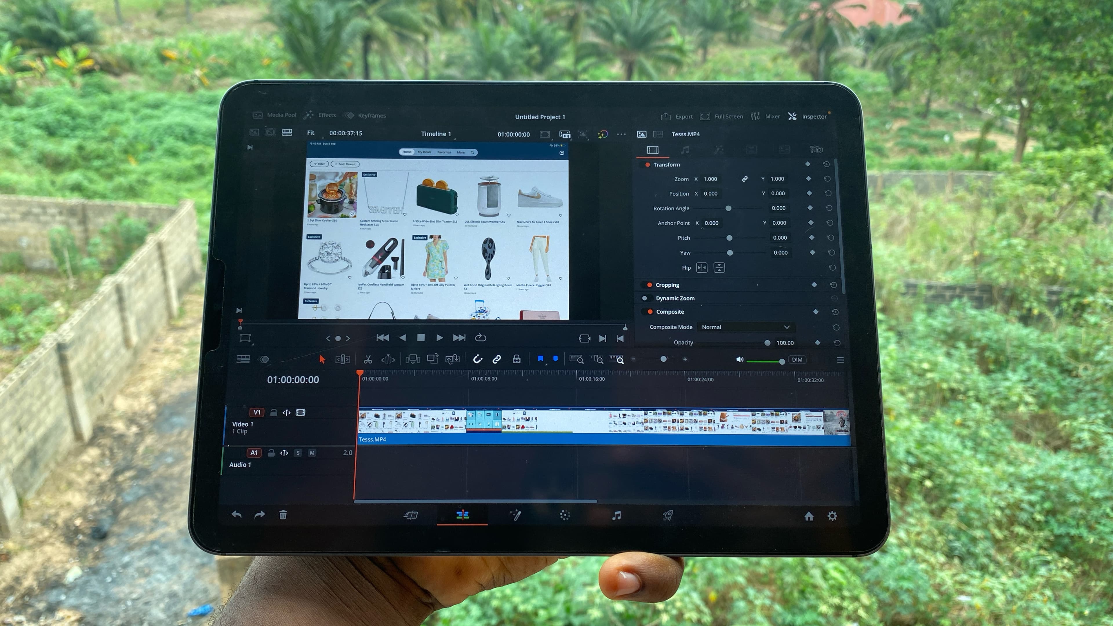 Davinci Resolve on iPad
