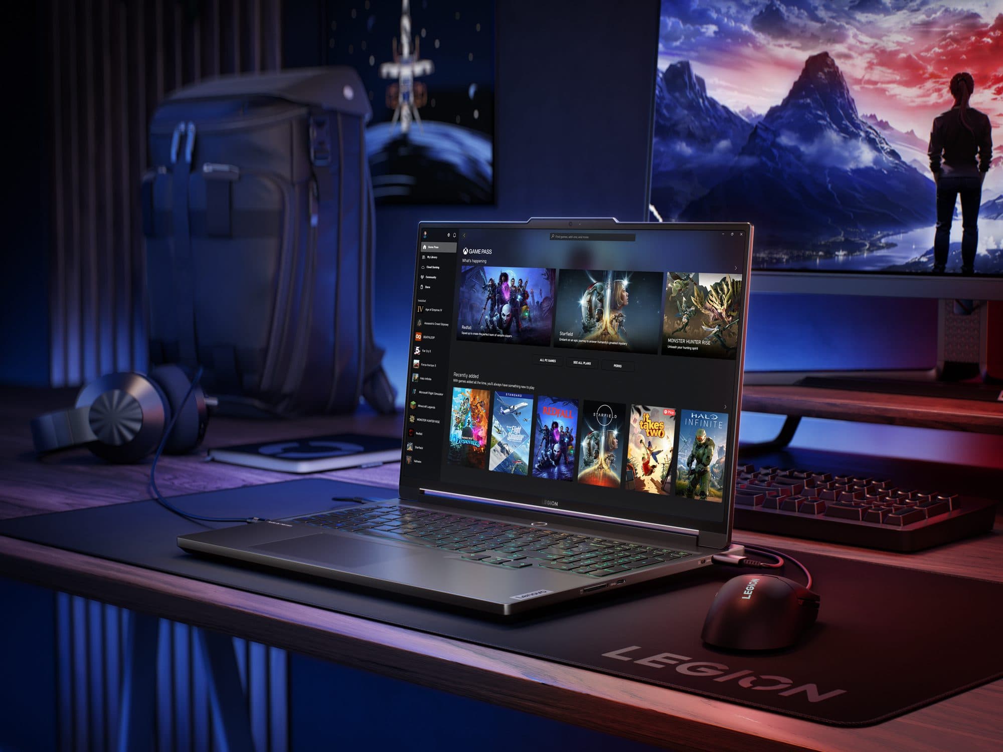 Lenovo Legion Gaming Setup