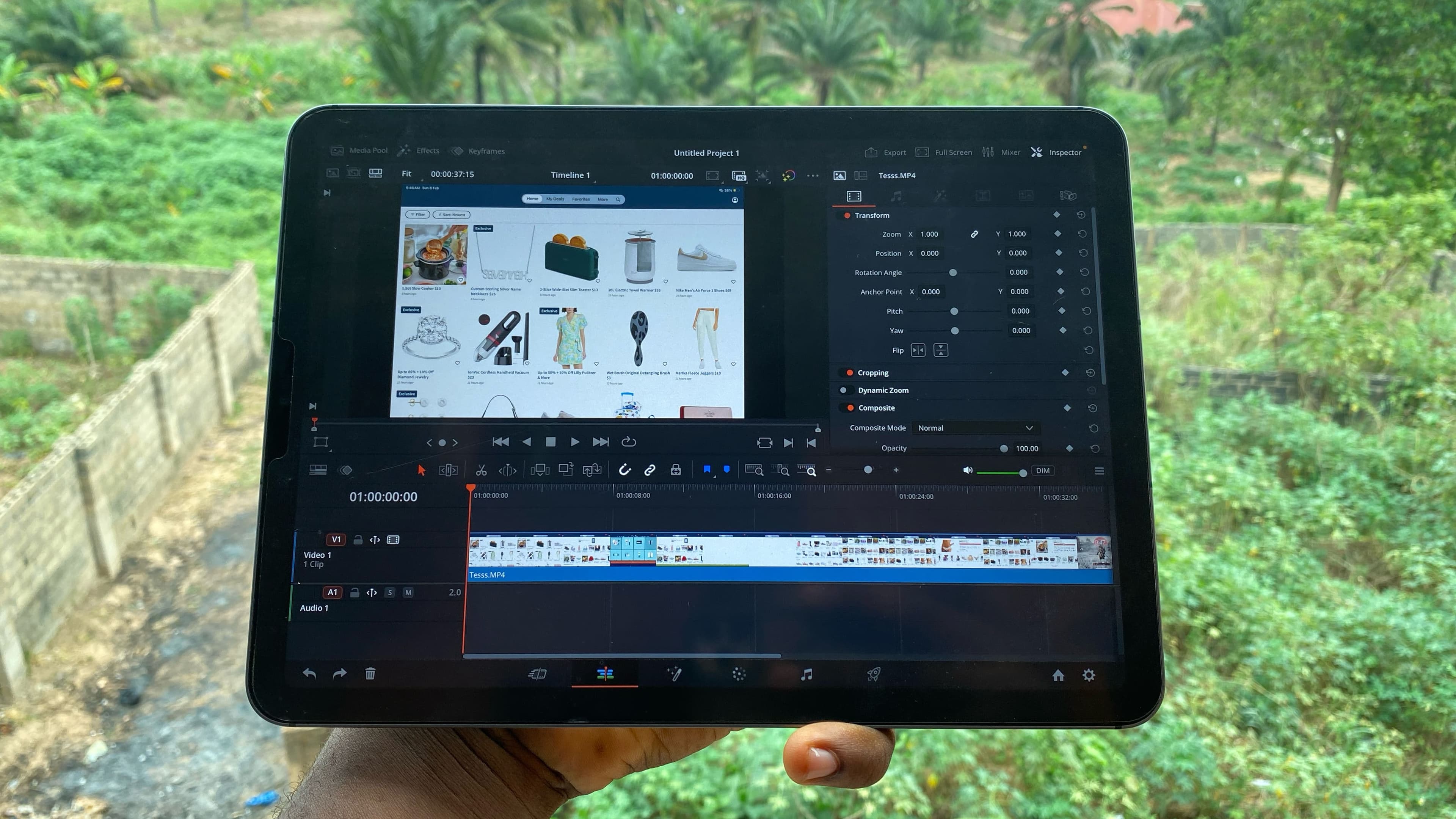 Davinci Resolve on iPad