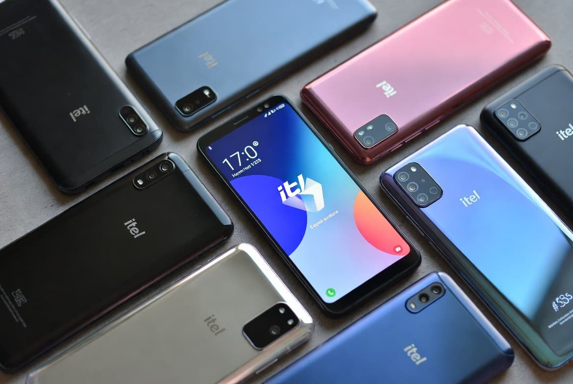 Older Budget Itel Smartphones
