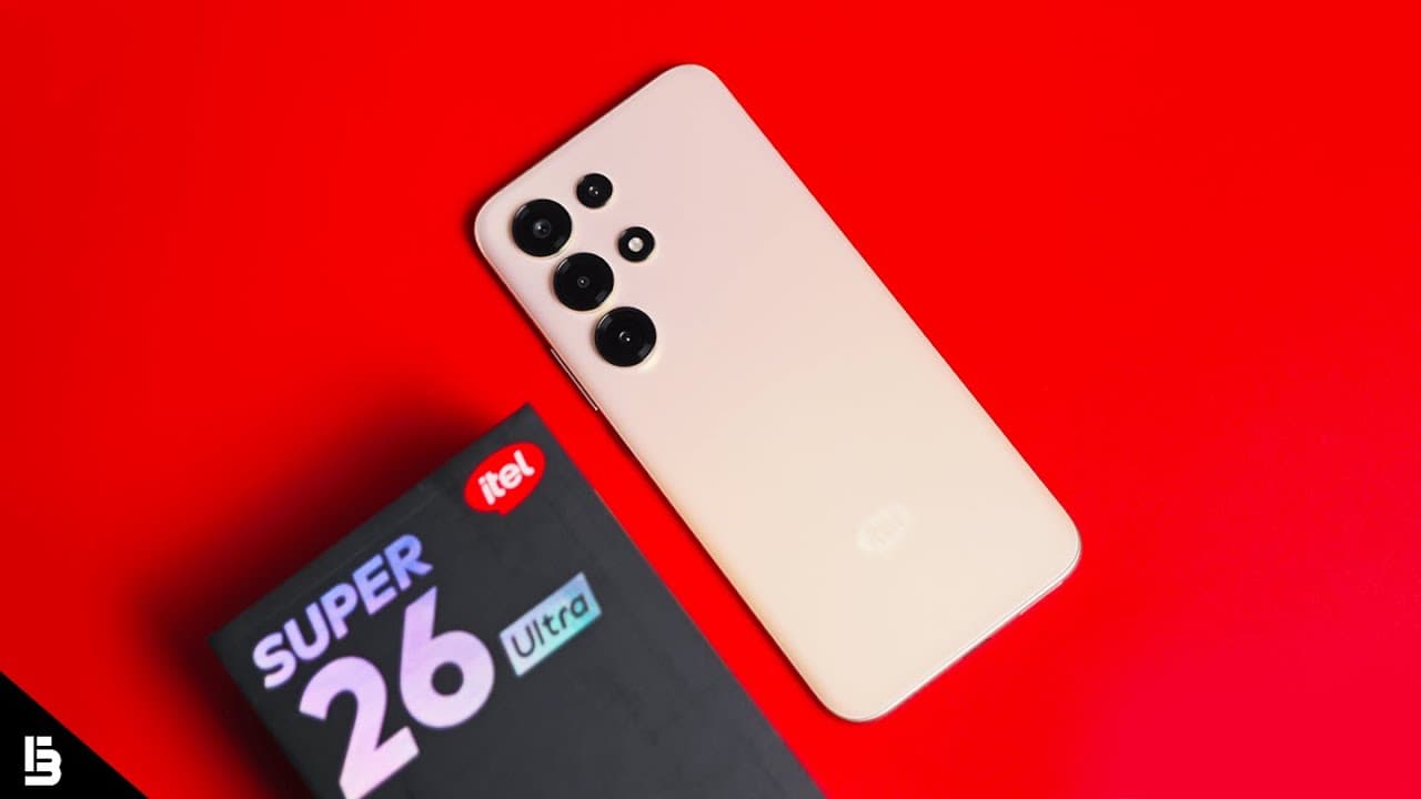 Modern Itel Smartphone Design